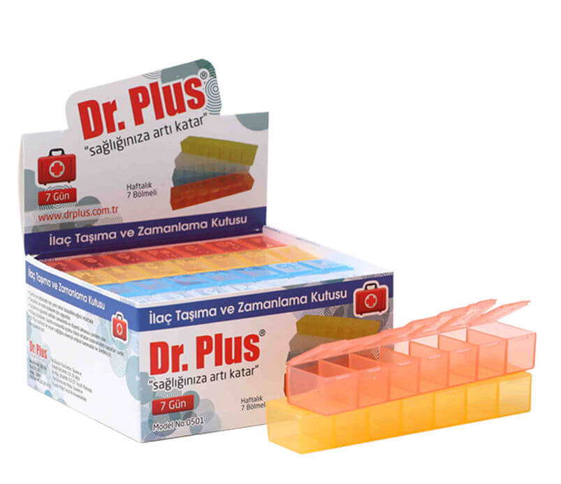 Dr. Plus Haftalik 7 Gunluk Hap Kutusu
