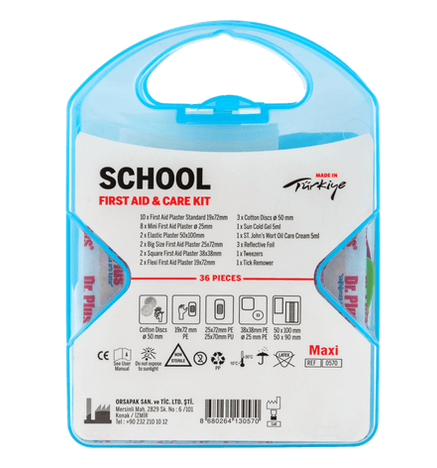 Dr_ Plus School First Aid & Care Kit back