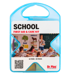 Dr_ Plus School First Aid & Care Kit front