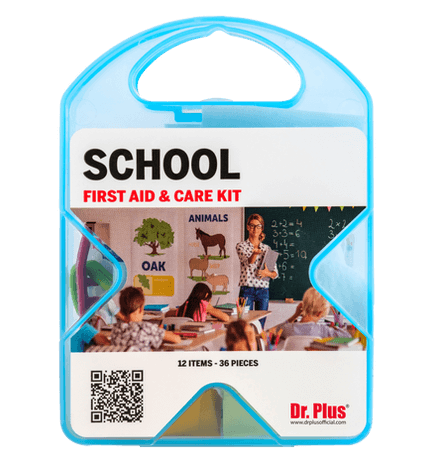 Dr_ Plus School First Aid & Care Kit front