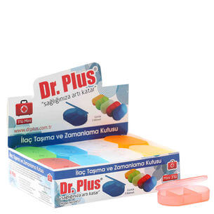 dr plus pill box square